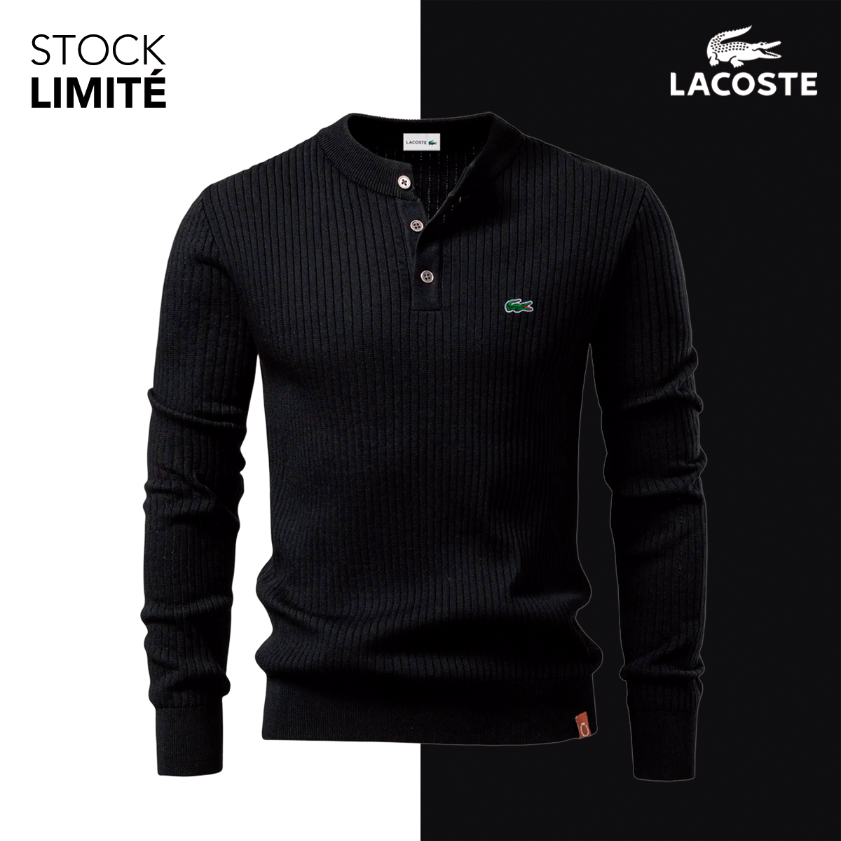 Maglione a coste aristocratico 
