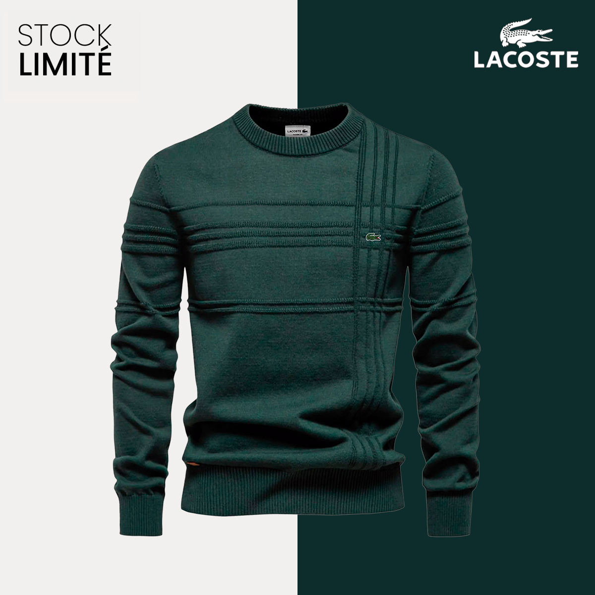 Maglione lavorato a maglia aristocratico 